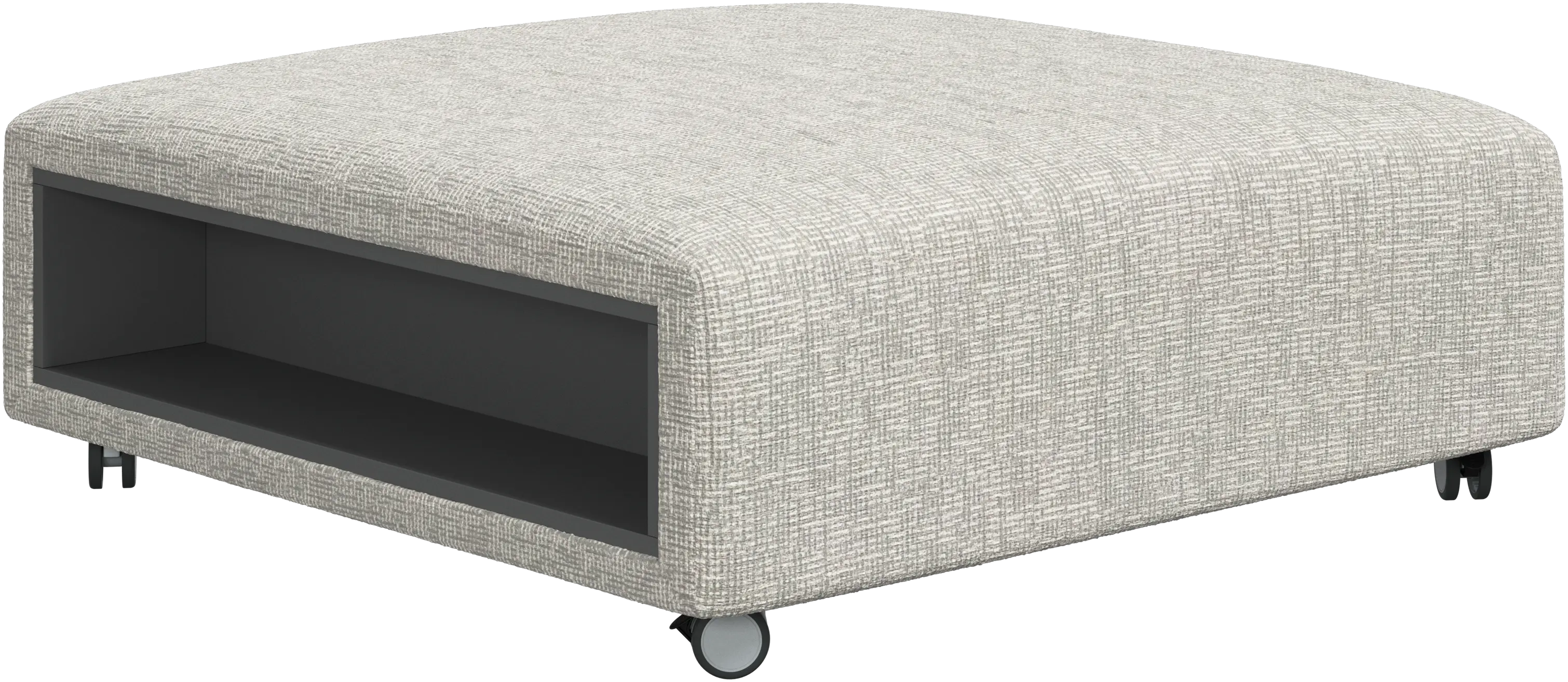 Hampton プーフ ホイール (左右収納付き) | Footstool | Hampton Hampton プーフ ホイール (左右収納付き) | Footstool | Hampton